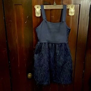 Navy party dress (little girls)